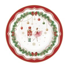 Porcelán desszerttányér 19cm, Magie de Noel