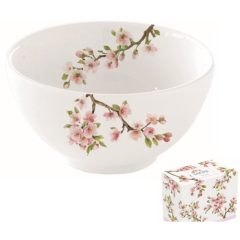 Porcelántálka 12cm,dobozban,Sakura