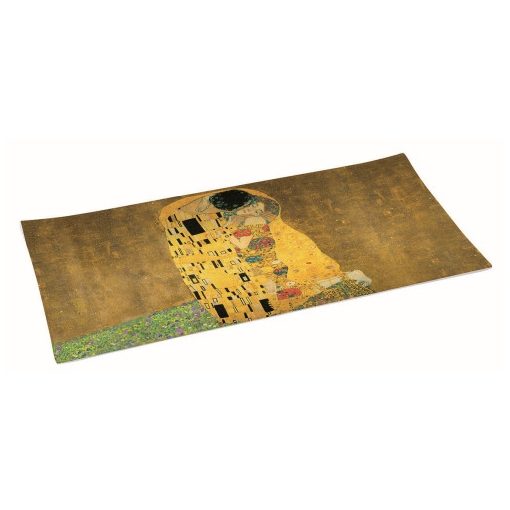 Üvegtál 36x17cm, dobozban, Klimt: The Kiss