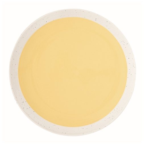 Porcelán desszerttányér 19cm, Pastel & Trend Yellow