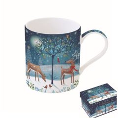 Porcelánbögre 350ml dobozban,With Love at Christmas, Deers