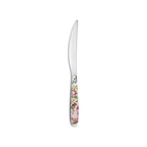 Rozsdamentes kés műanyag dekorborítású nyéllel, 22,5cm, Blooming Opulence
