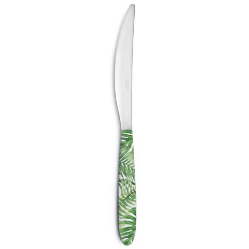 Rozsdamentes kés műanyag dekorborítású nyéllel, 22,5cm, Bali