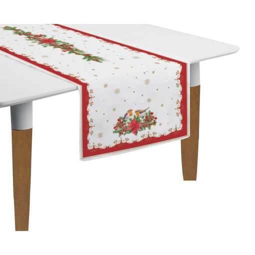 Christmas Melody asztali futó 45x140cm, 2 db-os, 100% pamut