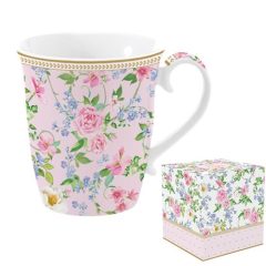 Porcelánbögre 275ml dobozban,Garden Joy