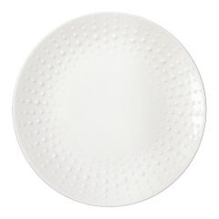 Porcelán desszerttányér 16cm,Drops White