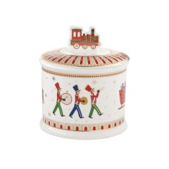   Polar Express porcelán keksztároló 14x16,5cm, díszdobozban