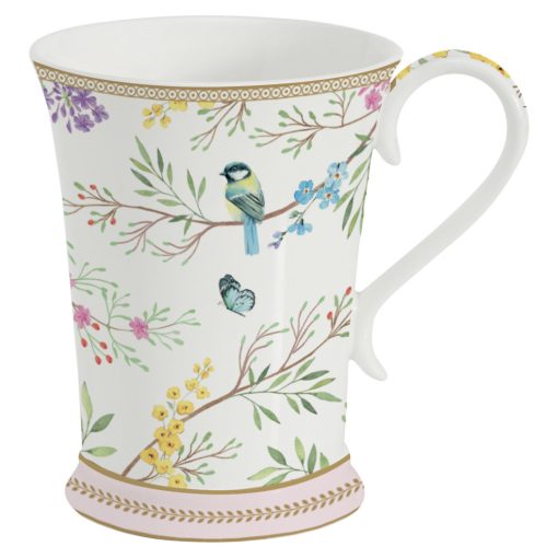 Birds Melody porcelán bögre 300ml díszdobozban