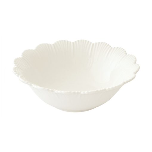 Porcelántál 20cm, Fleuri white