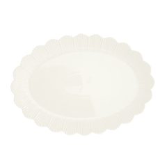 Porcelántálca ovál 36x26cm, Fleuri white