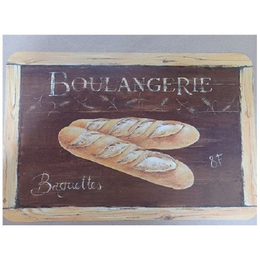 Műanyag tányéralátét 45x30cm, Baguette