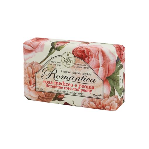 Romantica, rózsa és bazsarózsa szappan 250g