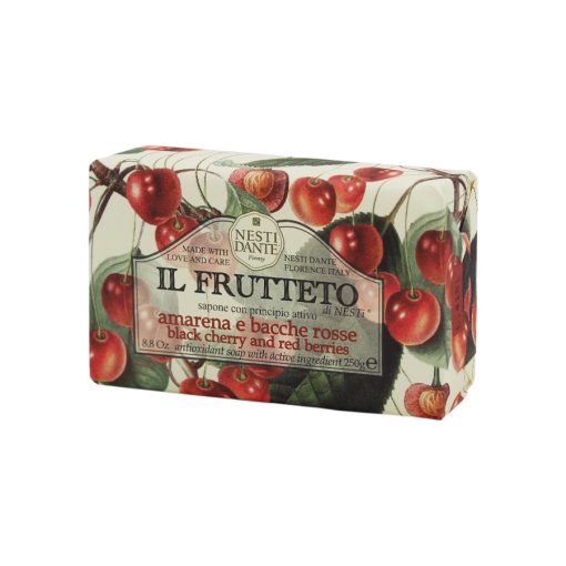 Il Frutteto, fekete cseresznye és piros bogyók szappan 250g