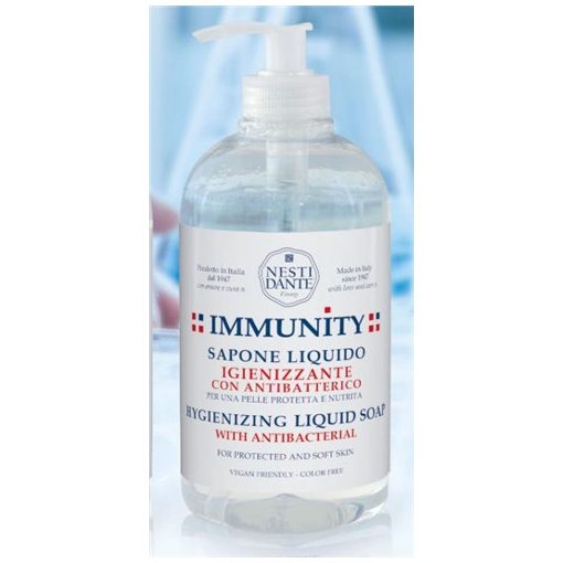 Immunity antibakteriális SLS mentes  folyékony szappan,bőrbarát, gyerekek is használhatják,500ml