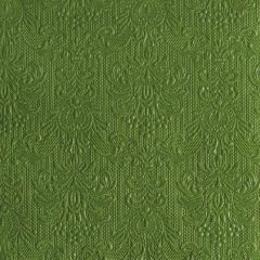   Elegance Summer green dombornyomott papírszalvéta 33x33cm,15db-os