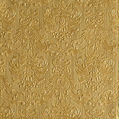 Elegance gold dombornyomott papírszalvéta 40x40cm,15db-os