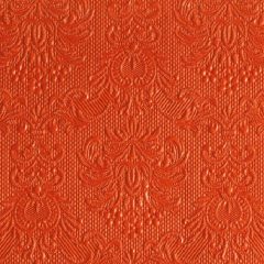   Elegance orange dombornyomott papírszalvéta 25x25cm,15db-os
