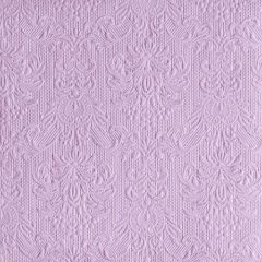   Elegance light purple dombornyomott papírszalvéta 40x40cm,15db-os