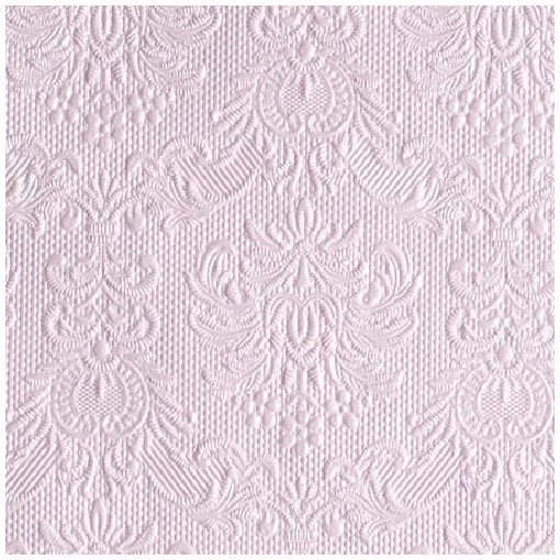 Elegance Pearl Lilac dombornyomott papírszalvéta 25x25cm,15db-os