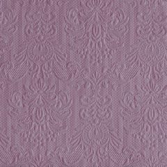   Elegance Pale lilac dombornyomott papírszalvéta 33x33cm,15db-os