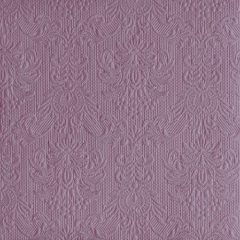   Elegance Pale Lilac dombornyomott papírszalvéta 40x40cm,15db-os