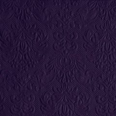  Elegance Violet dombornyomott papírszalvéta 25x25cm,15db-os