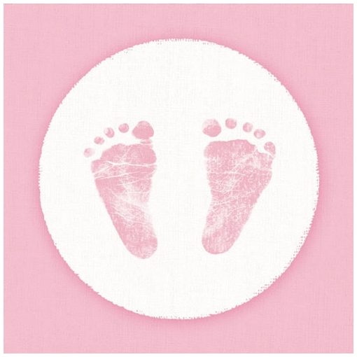 Baby Steps Girl papírszalvéta 33x33cm,20db-os