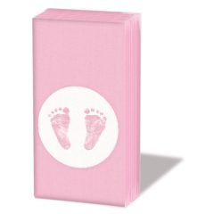 Baby Steps Girl papírzsebkendő,10db-os