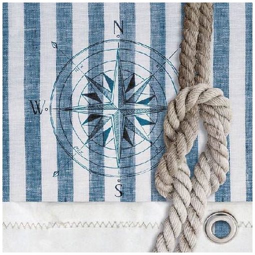 Compass And Rope papírszalvéta 33x33cm, 20db-os