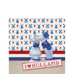 I Love Holland papírszalvéta 25x25cm,20db-os