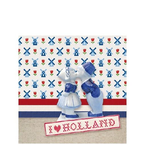 I Love Holland papírszalvéta 25x25cm,20db-os