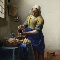 The Milkmaid papírszalvéta 33x33cm,20db-os, Vermeer