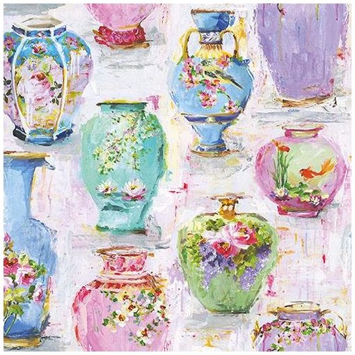 Vases papírszalvéta 33x33cm,20db-os