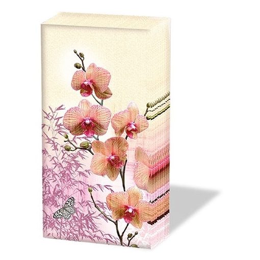 Orchids Orient papírzsebkendő 10db-os