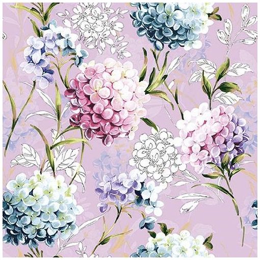 Horana Lilac papírszalvéta 33x33cm,20db-os