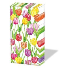 Magic Tulips papírzsebkendő 10db-os