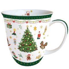 Christmas Evergreen porcelánbögre 0,4L