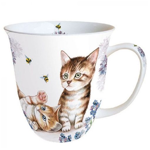 Cats And Bees porcelánbögre 0,4l
