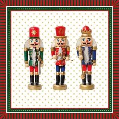 Three Nutcrackers papírszalvéta 33x33cm, 20db-os