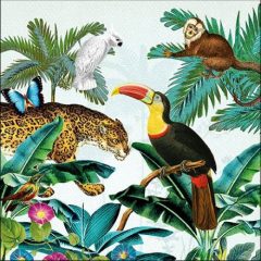 Tropical Animals papírszalvéta 33x33cm,20db-os