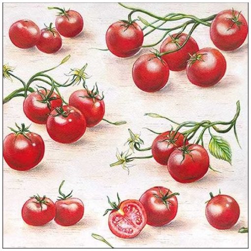 Tomatoes papírszalvéta 33x33cm,20db-os