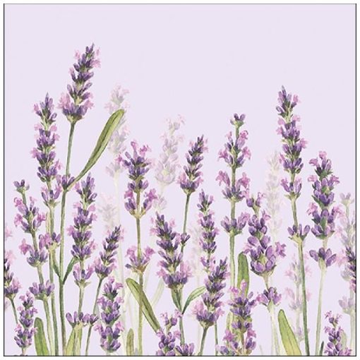 Lavender Shade lila papírszalvéta 33x33cm,20db-os