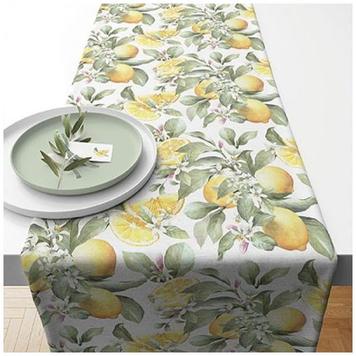 Limoni asztali futó 40x150cm, 100% pamut