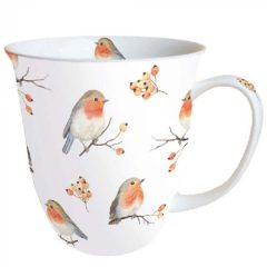 Robin Family porcelánbögre 0,4L