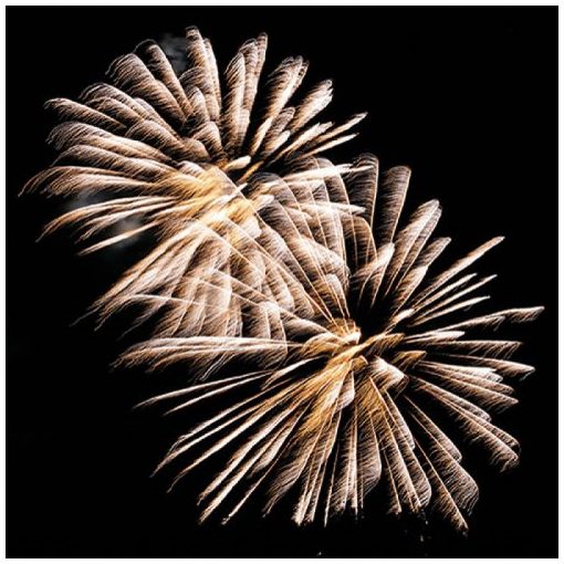 Golden Firework papírszalvéta 33x33cm, 20db-os