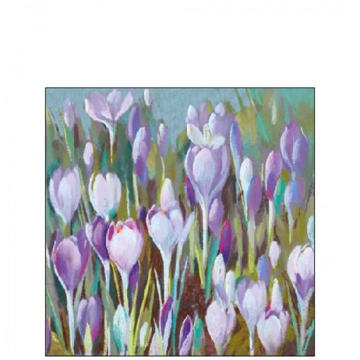 Crocus papírszalvéta 25x25cm,20db-os