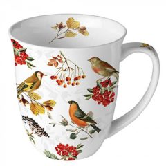 Autumn birds porcelánbögre 0,4l