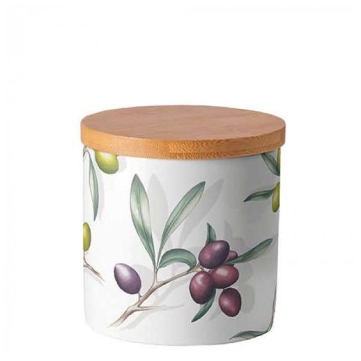 Delicious Olives porcelán konyhai tároló 10x10cm