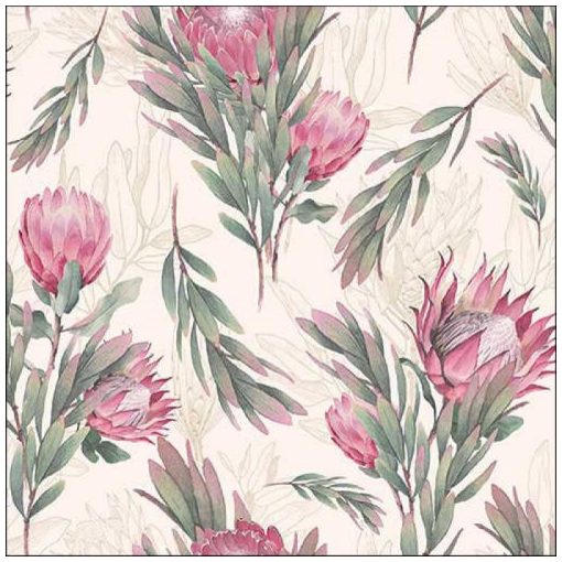 Protea cream papírszalvéta 33x33cm, 20db-os