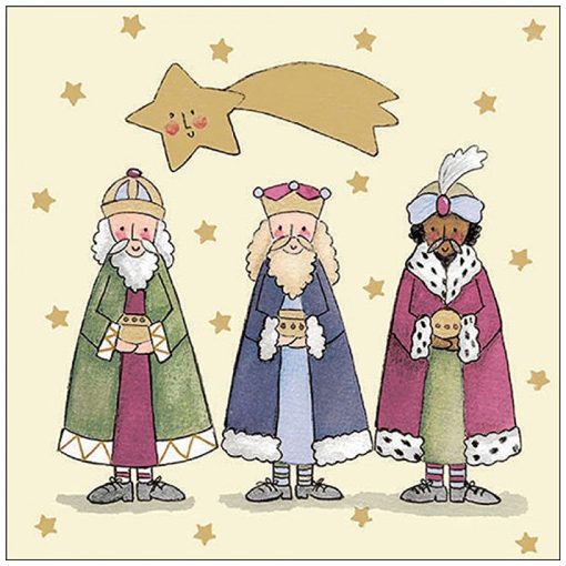 Three wise kings papírszalvéta 33x33cm, 20db-os